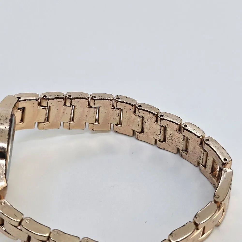 Bell Rose‎ Women's Watch 30MM Gold Dial Gold Bracelet Band 7